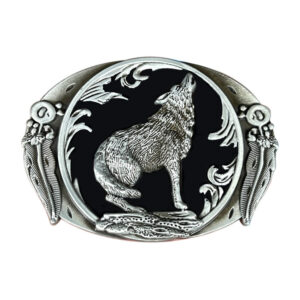 Small Red Wolf Buckle