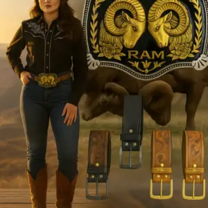Rustic Ranch Hand Belt