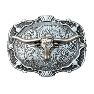 Silver Texas Long Horn