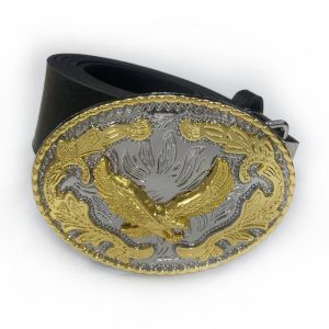 Oval Eagle Gold