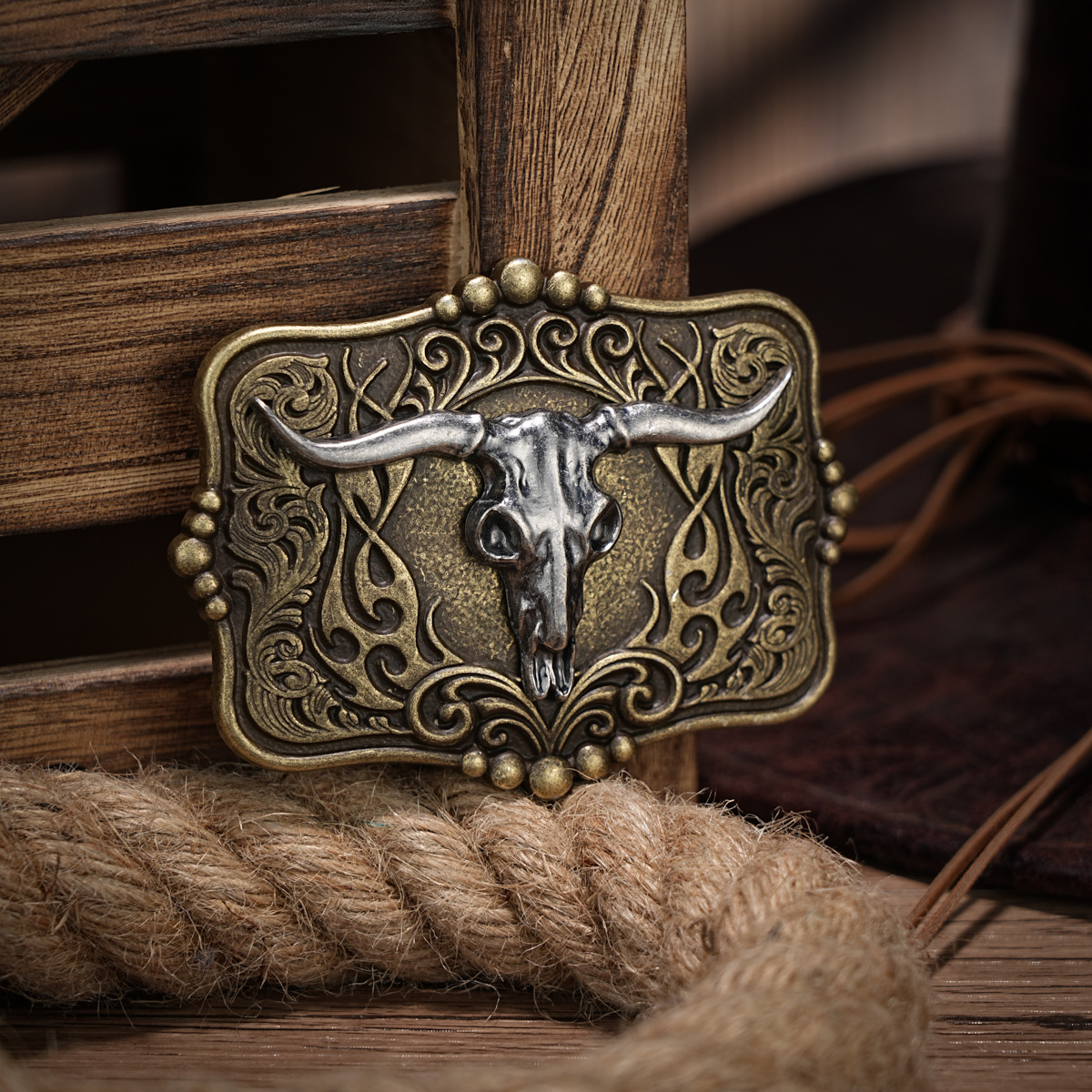 Bubble Square Cowboy Praying - Image 3