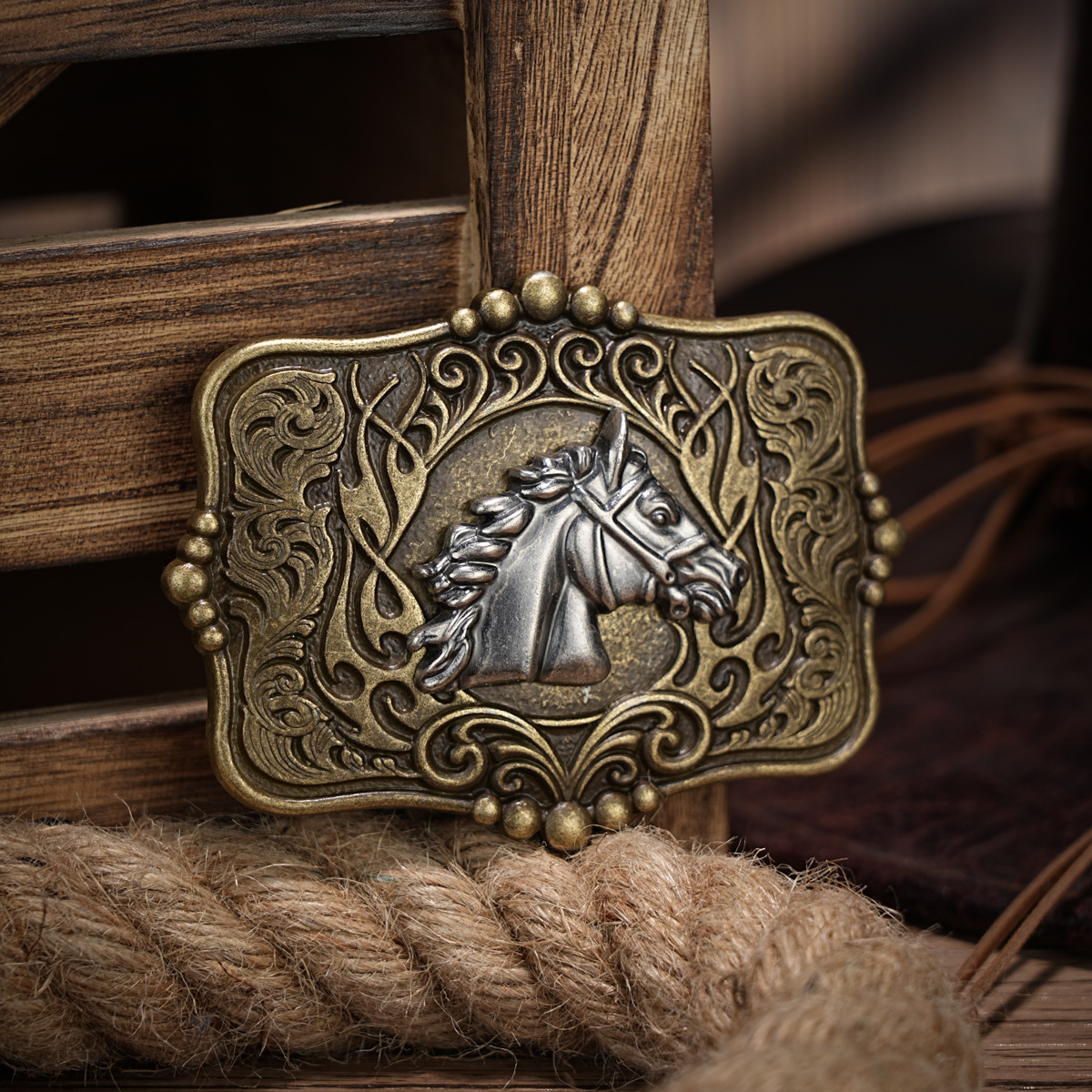 Bubble Square Cowboy Praying - Image 4
