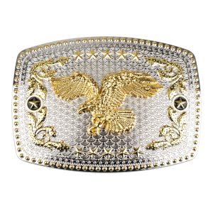 Oval/Square Silver Gold Long Horn27
