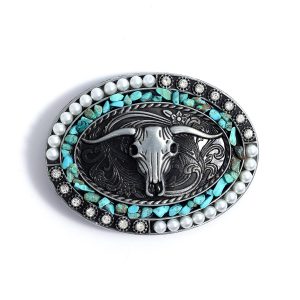 Turquoise Crown skull / Black